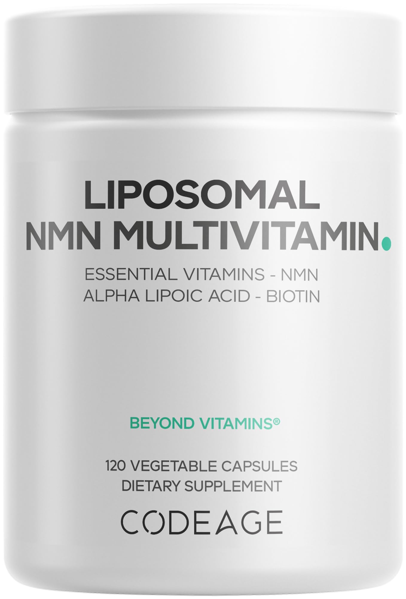 Codeage Liposomal NMN Multivitamin Capsule, 90 Count
