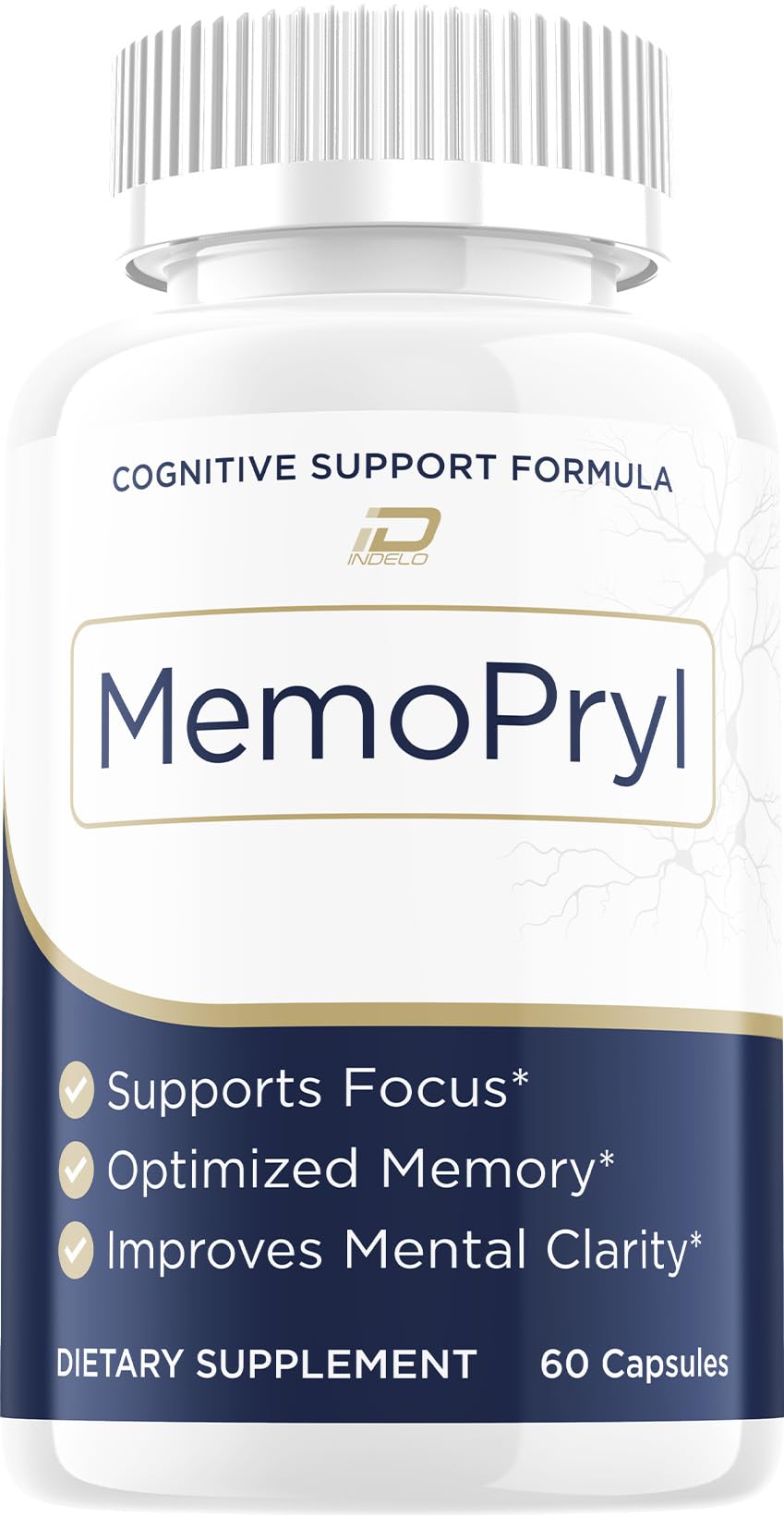 Indelo Memopryl Advanced Formula Supplement Capsules, 60 Count