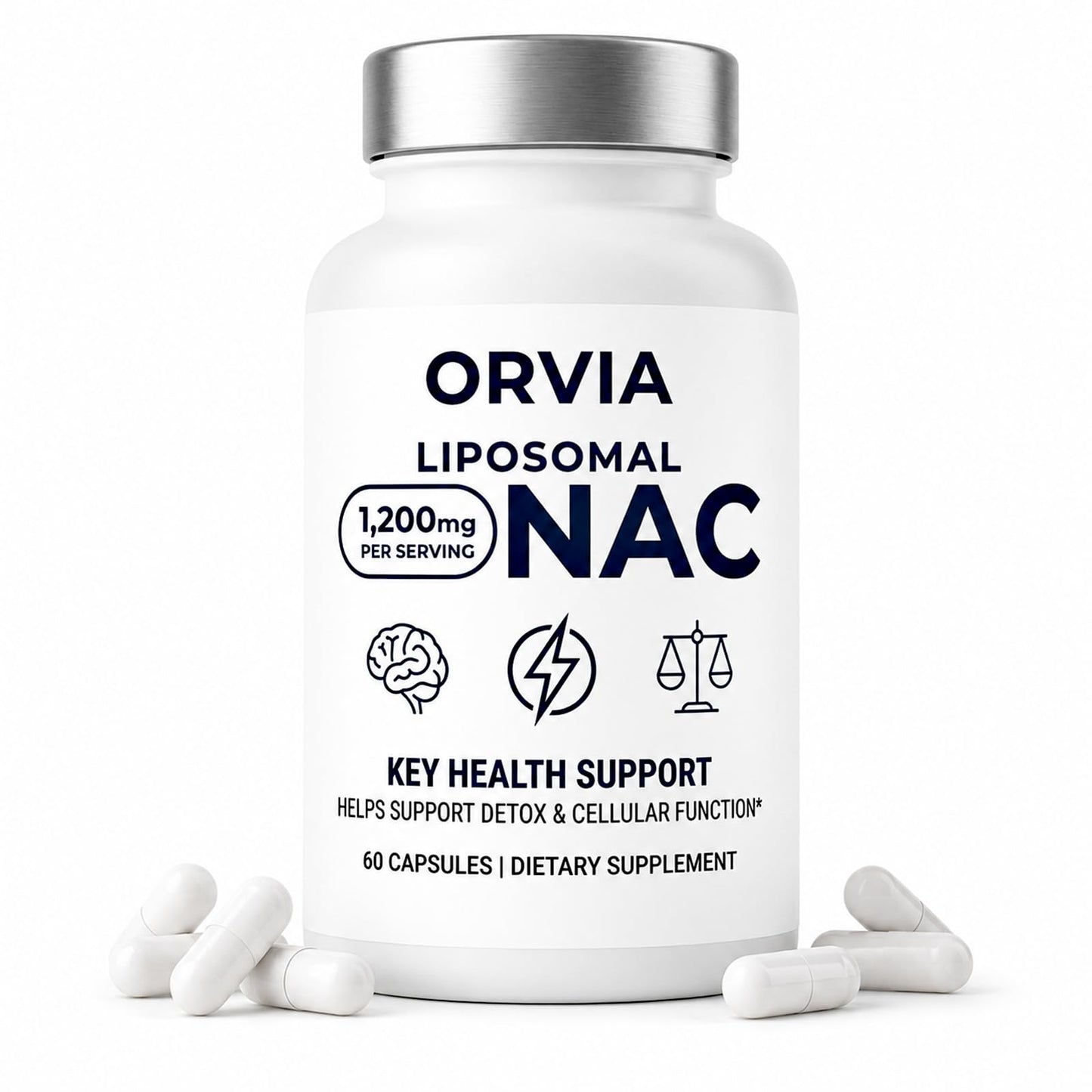 Ikokei Orvia Labs Liposomal NAC Supplement Capsule 1 Count