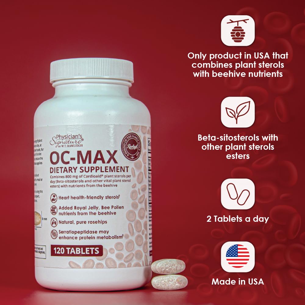 Rawleigh OC-MAX Heart Health Formula Tablet, 120 Count