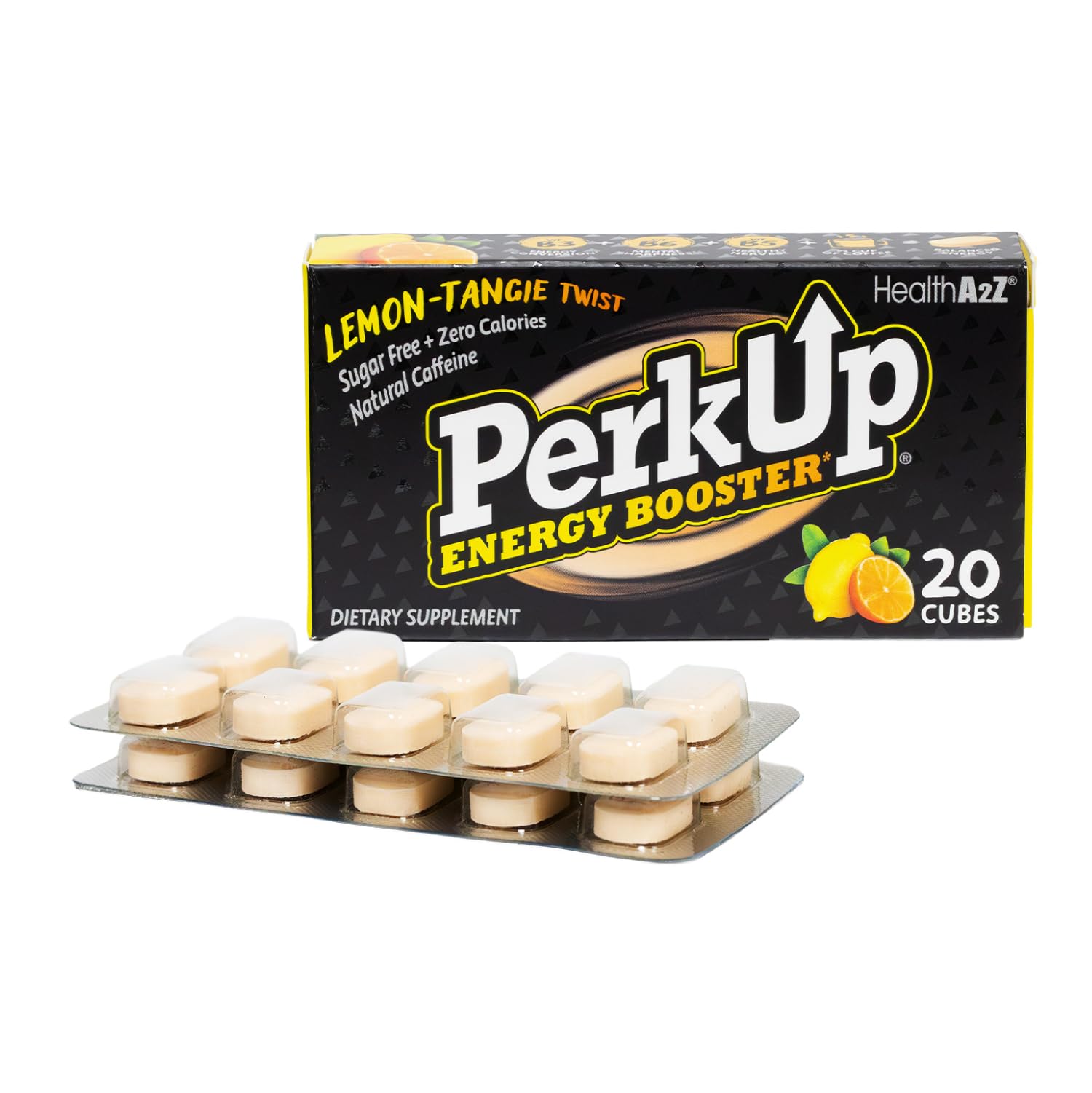 HealthA2Z PerkUp Energy Booster Caplets 20-Count
