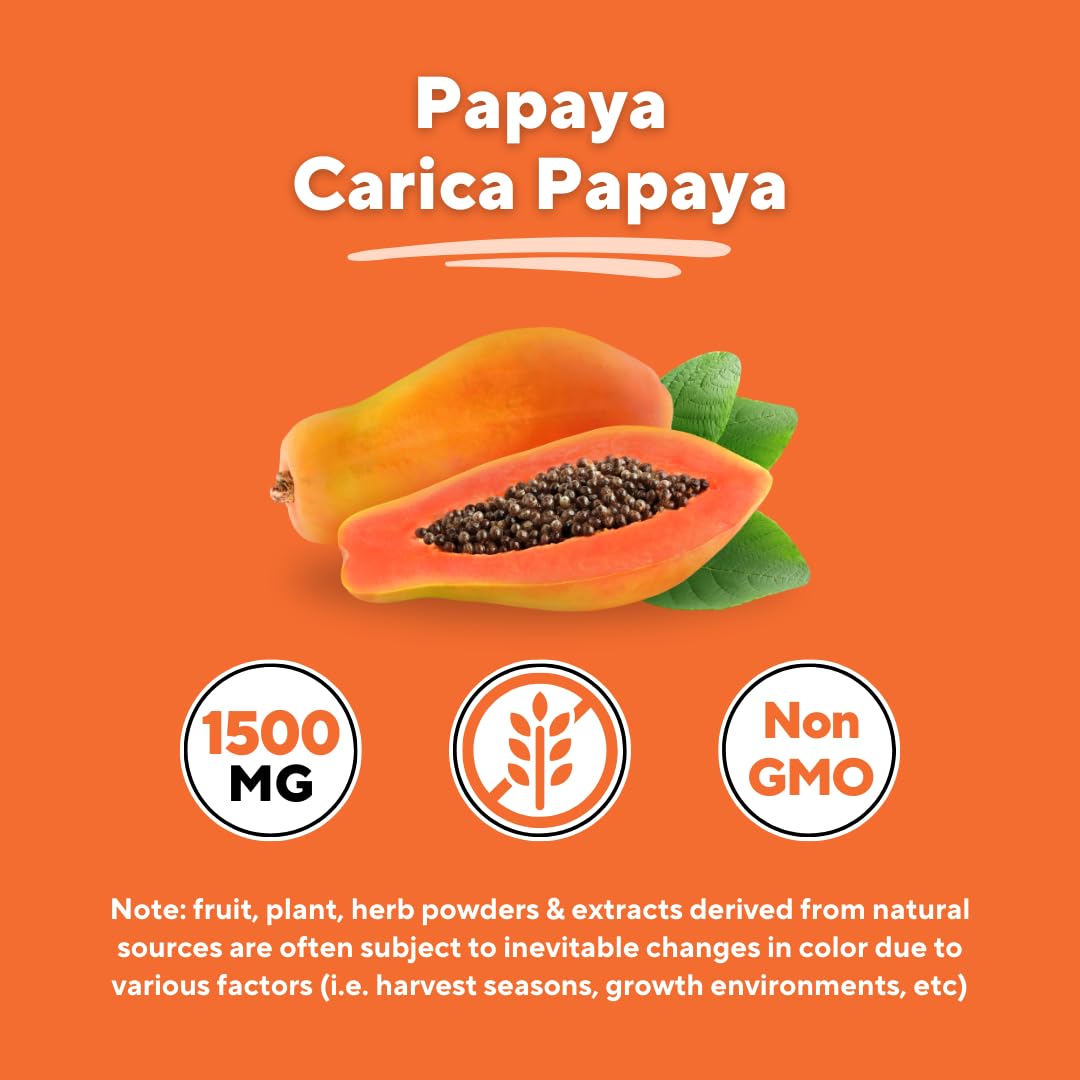 Vitapia Papaya Leaf 10:1 Extract Capsules, 180 Count