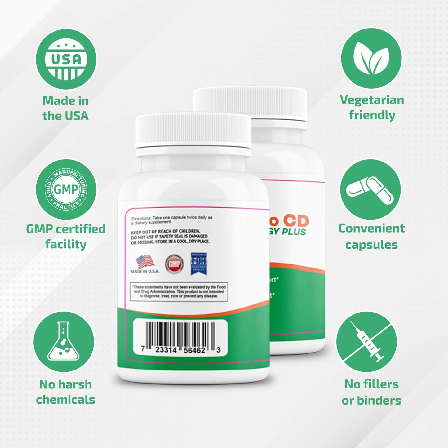 Generic VitaB Pro CD Energy Plus, 60 Capsules