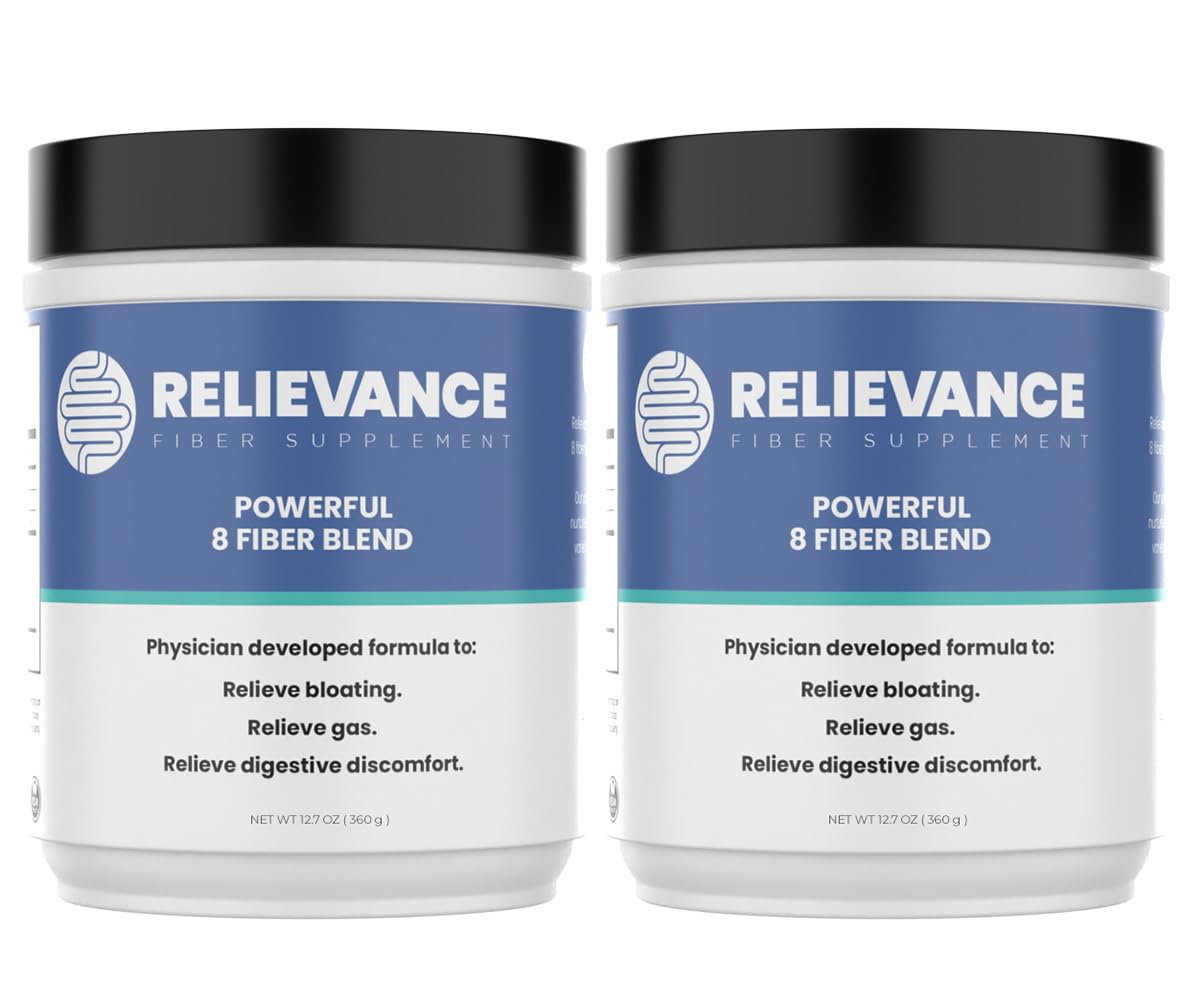 Relievance Fiber Supplement Powder 25.4 oz