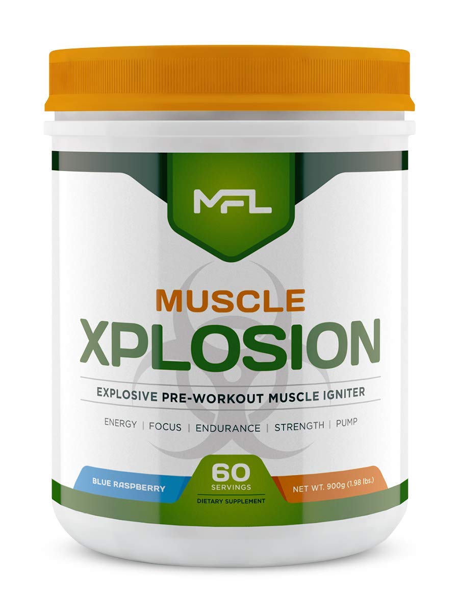 Muscle Food Labs MFL Muscle Xplosion Pre-Workout Powder 31.5 oz