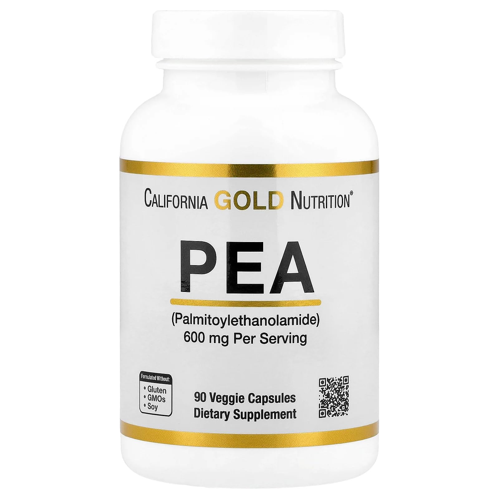 Lake Avenue Pea Palmitoylethanolamide, Micronized Pea Capsule, 90 Capsules