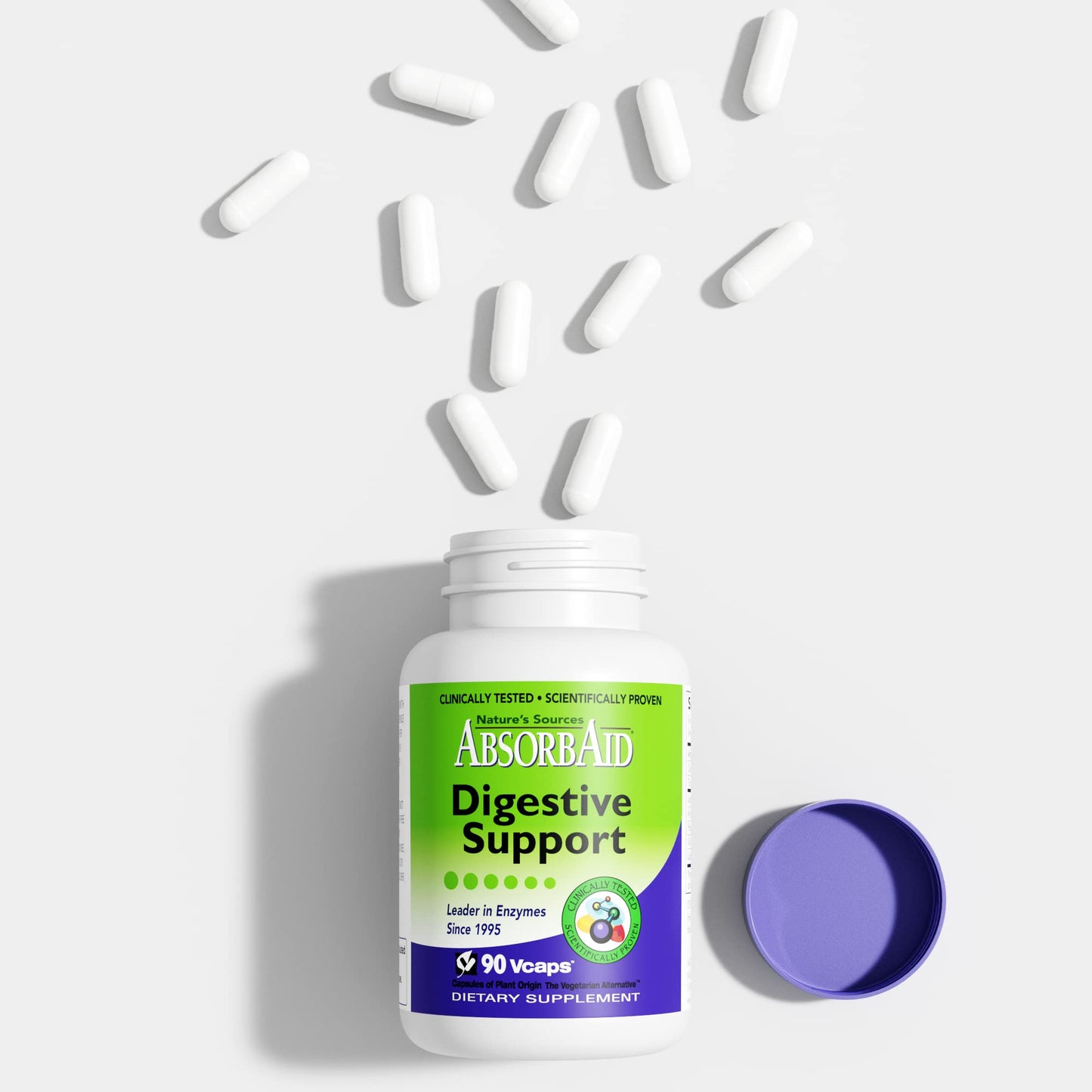 AbsorbAid Digestive Support Capsules, 90 Count