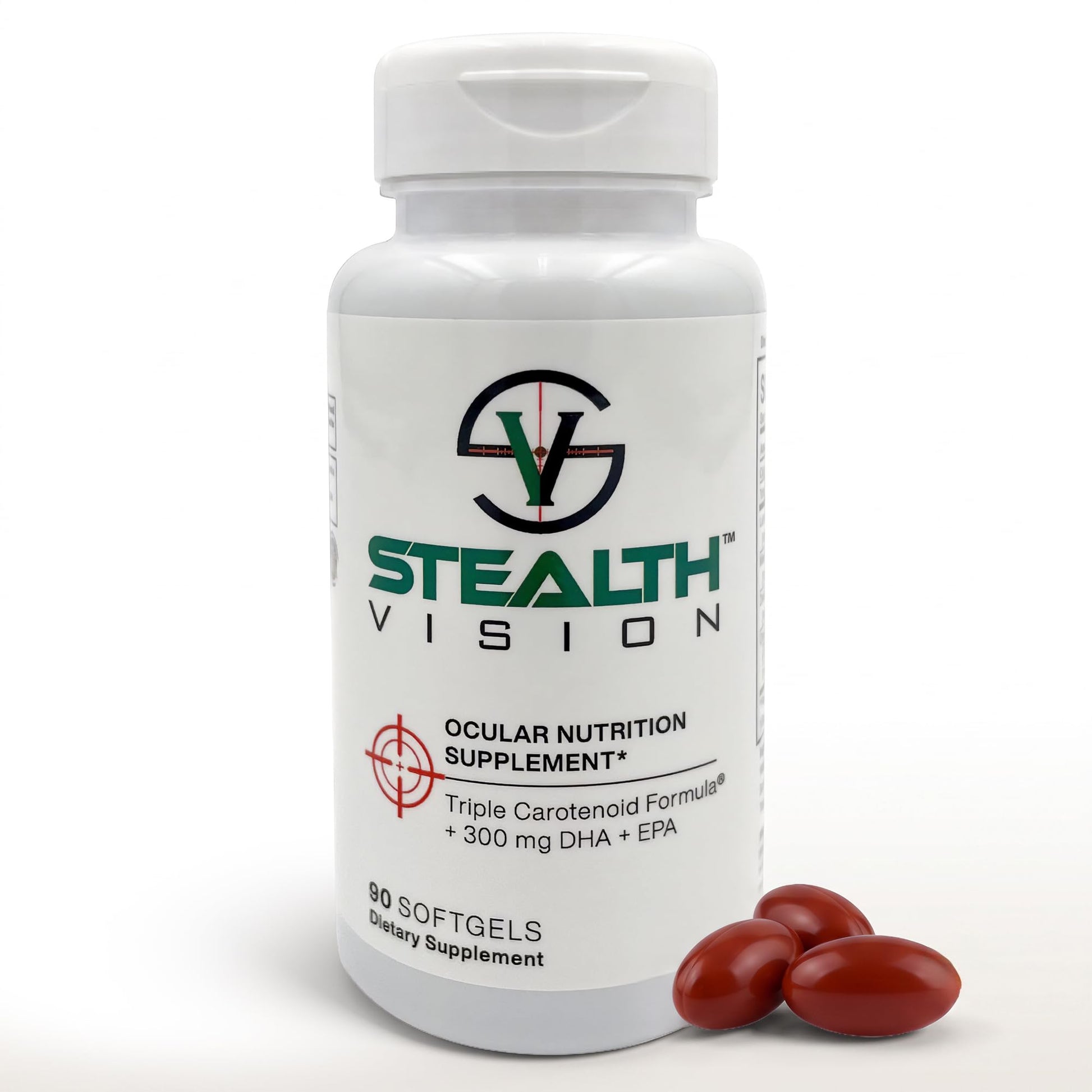 Macuhealth Stealth Vision Eye Vitamin - Eye Supplement with Lutein & Zeaxanthin Softgels 30