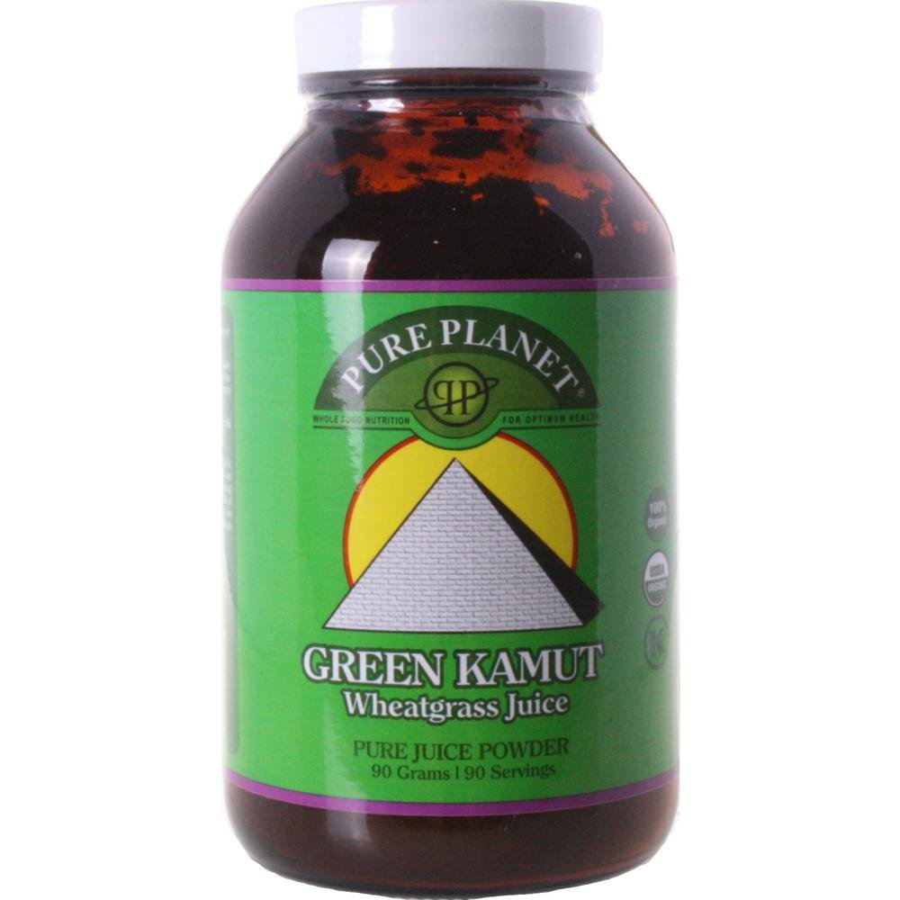 Pure Planet 100% Organic Dried Green Kamut Juice Powder, 3.17 Ounces