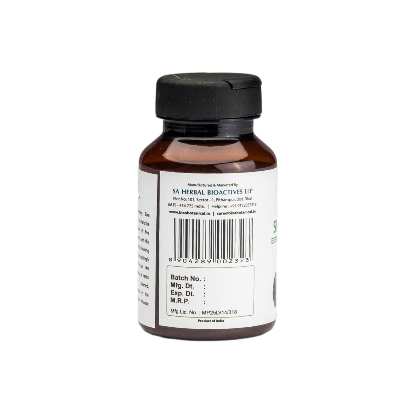 bixa BOTANICAL Shilajit Capsules, 60 Count
