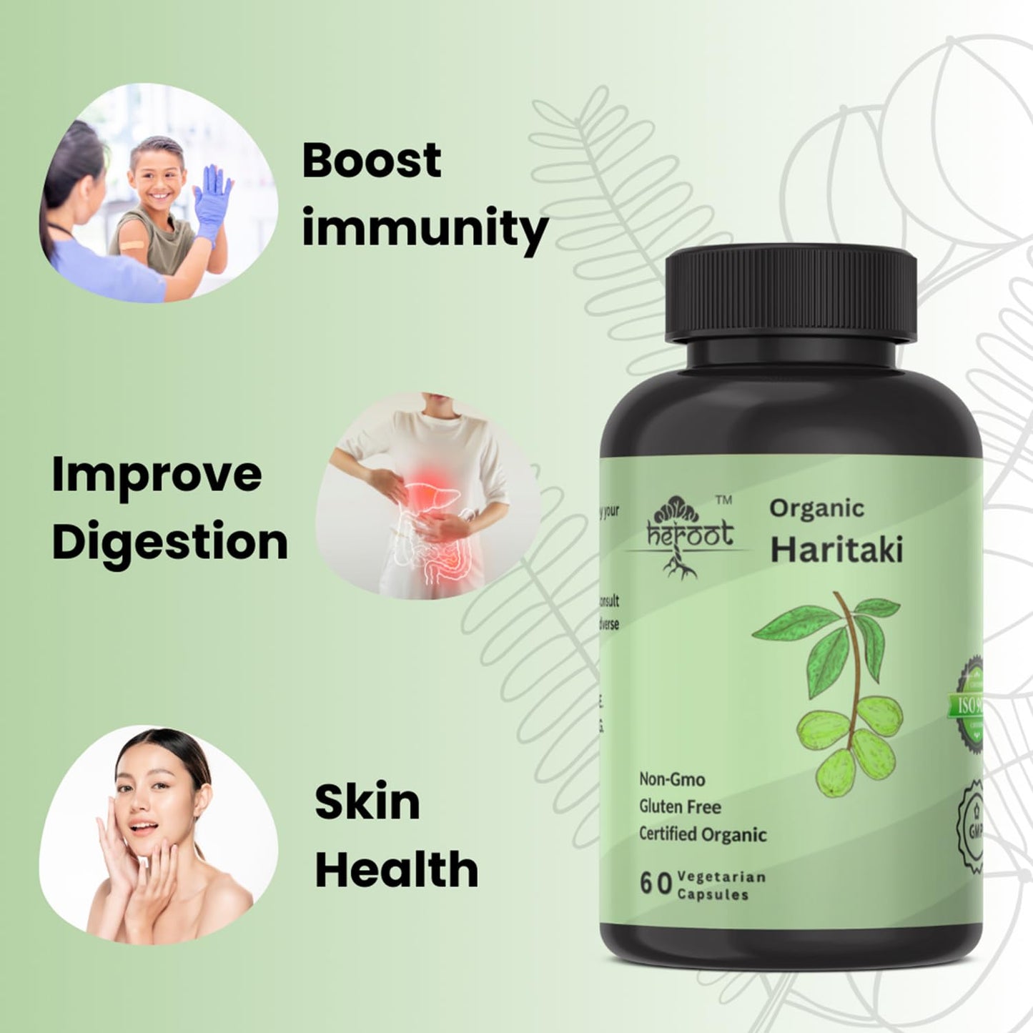 Heroot Haritaki 120 Capsules