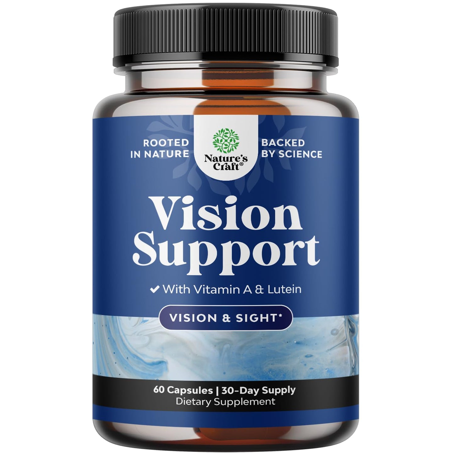 Natures Craft Lutein Eye Health Supplement 20mg per Serving Capsule, 60 Count