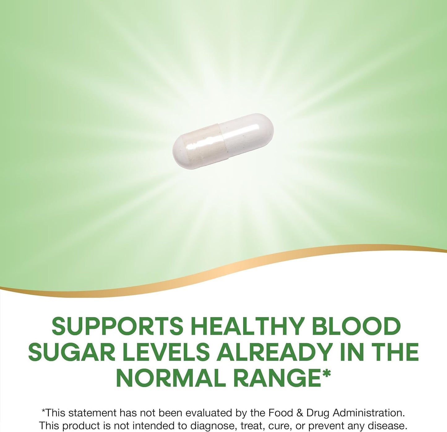 Nature's Way GTF Chromium Capsules, 200 mcg per Serving, 100 Vegan Capsules