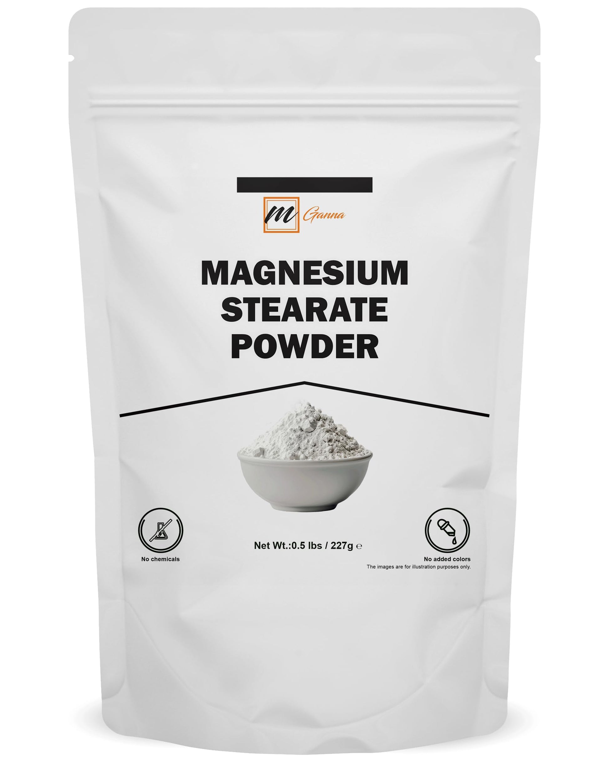 mGanna Magnesium Stearate Powder, 8 oz