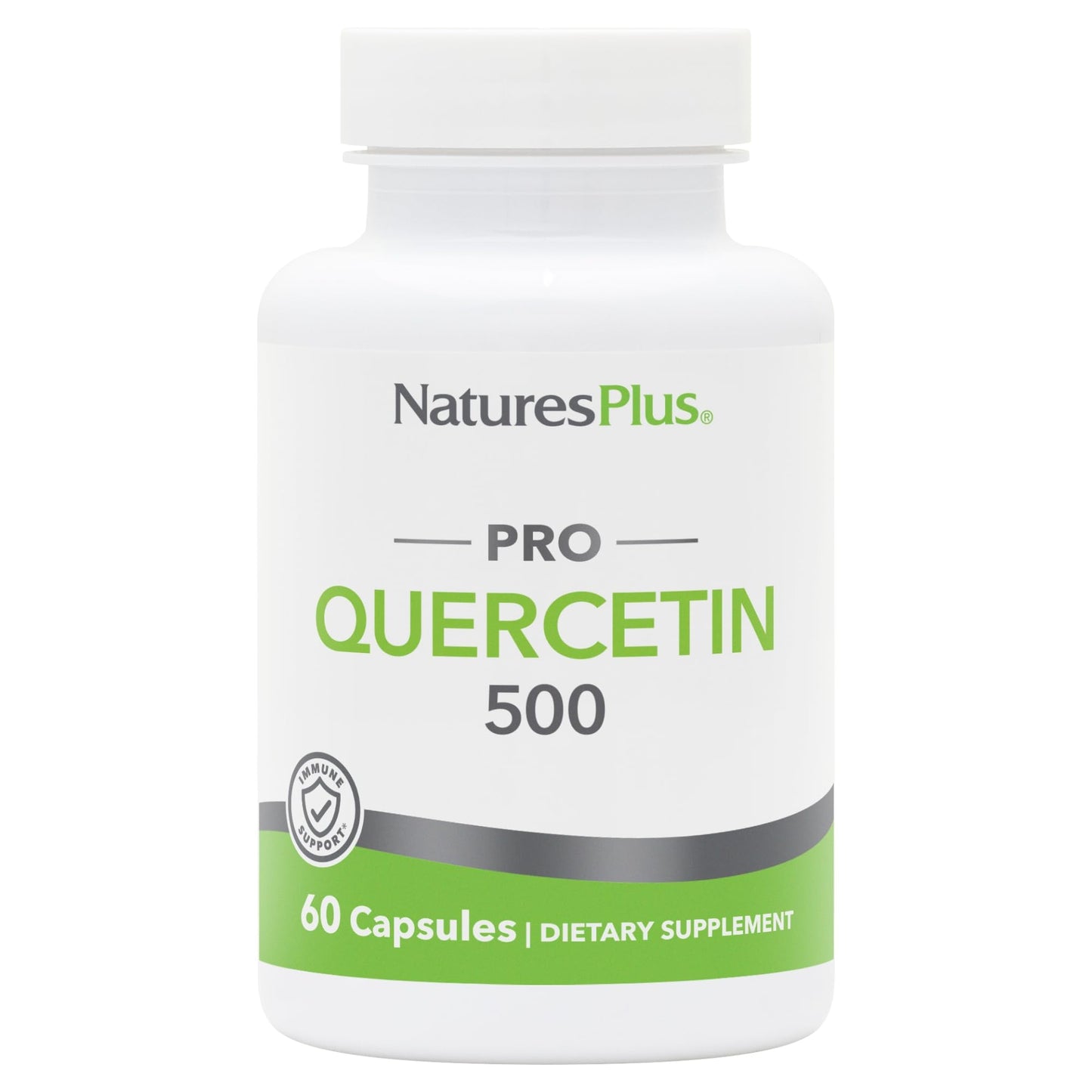 NaturesPlus PRO Quercetin 500 mg, 60 Capsules