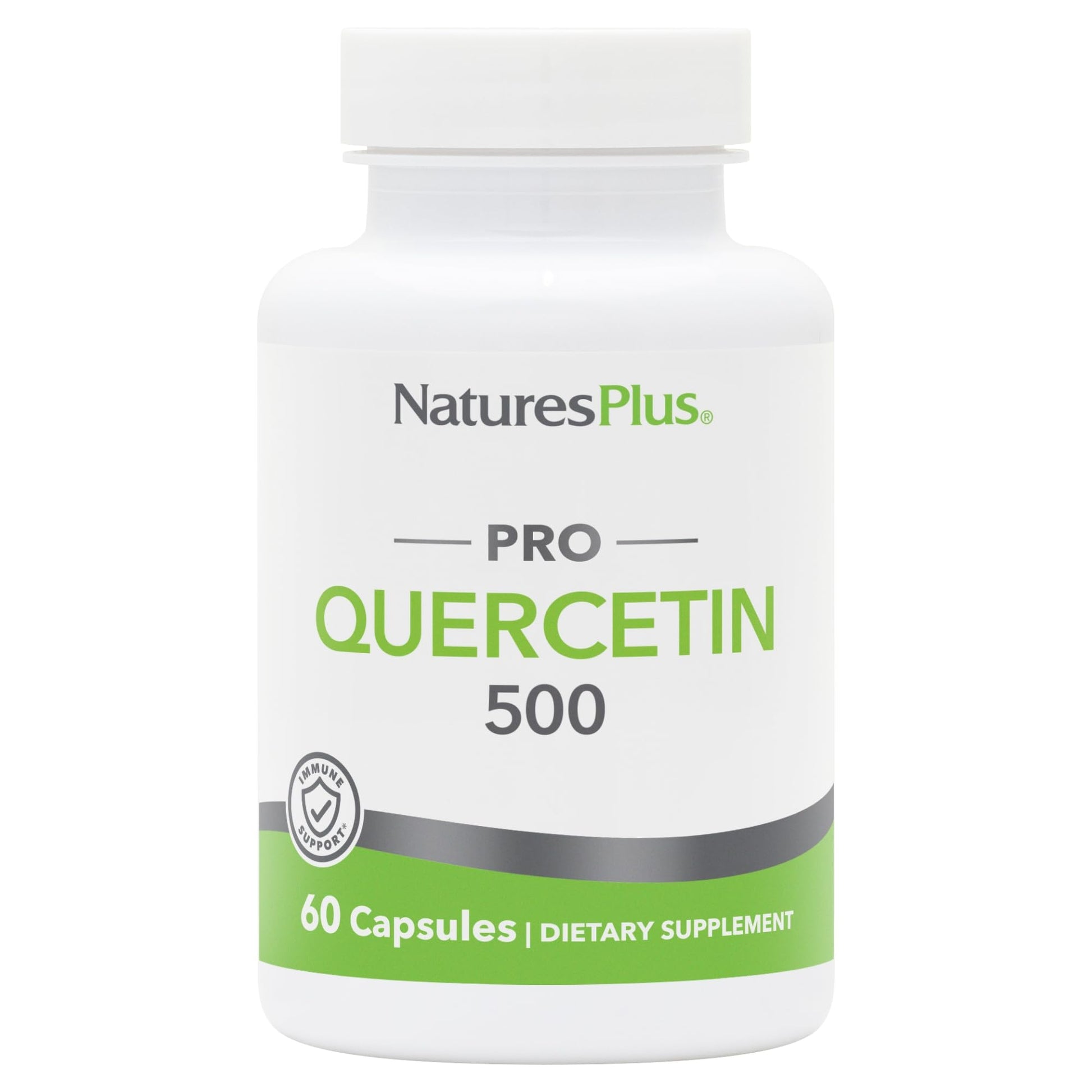 NaturesPlus PRO Quercetin 500 mg, 60 Capsules