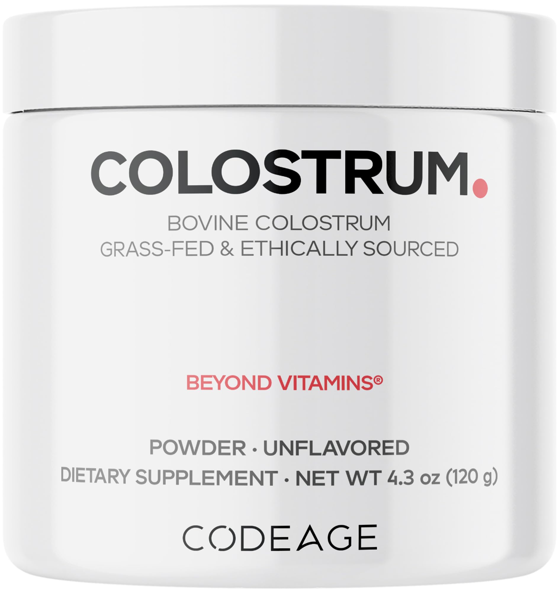 Codeage Bovine Colostrum Powder 4.3 Ounce