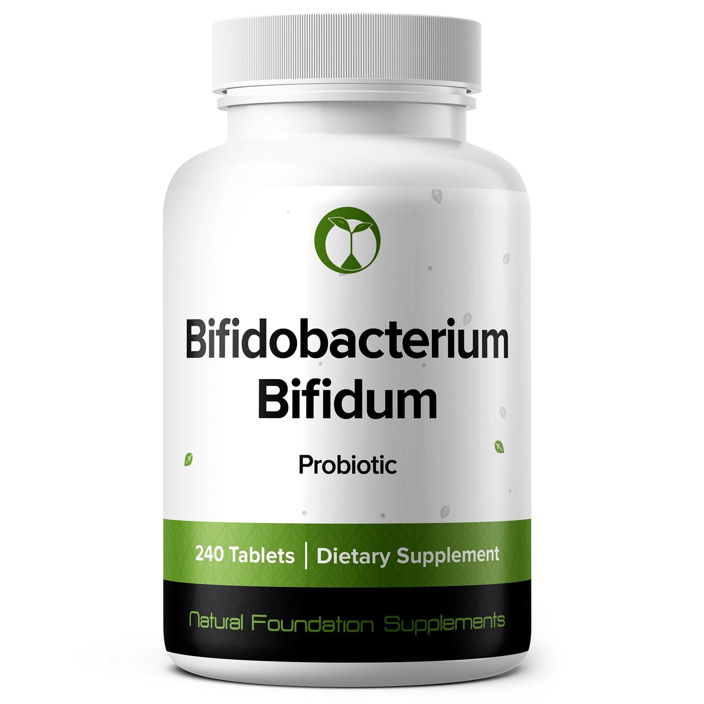 Natural Foundation Supplements Bifidobacterium Bifidum Probiotic Tablet, 240 Count