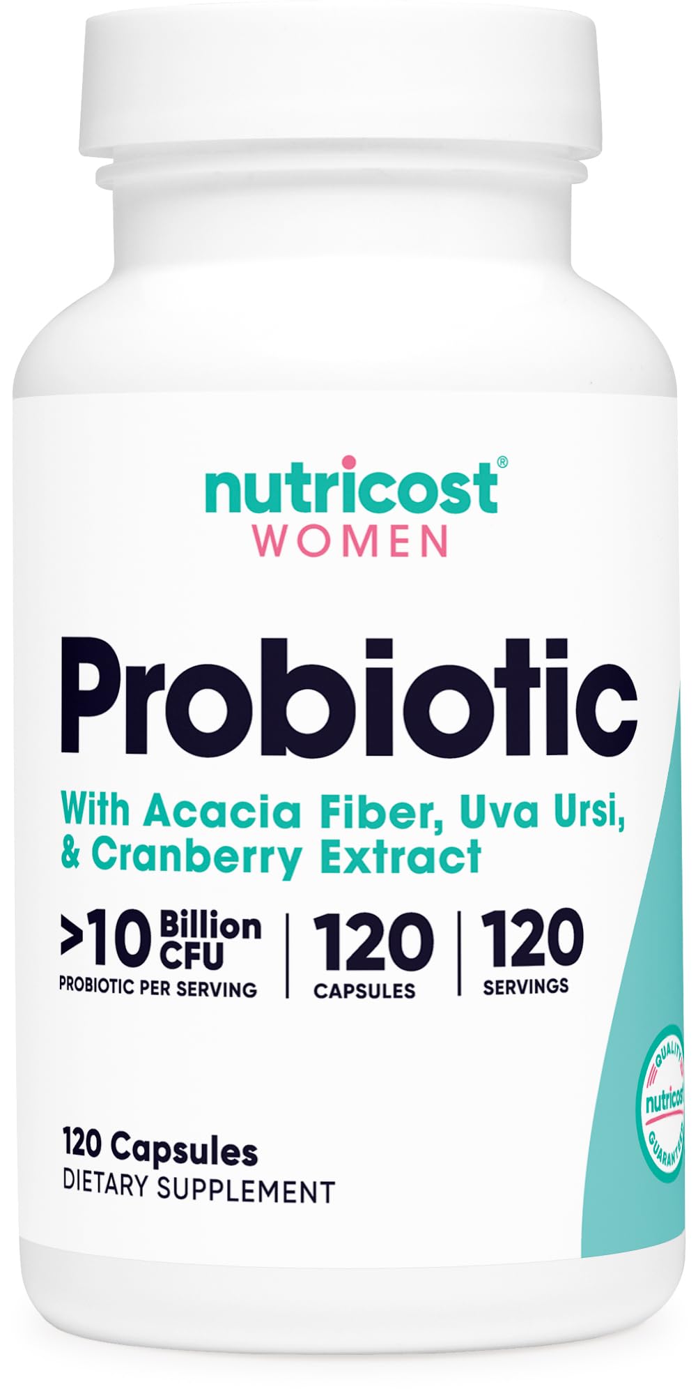 Nutricost Probiotic for Women 10 Billion CFU, 120 Capsules