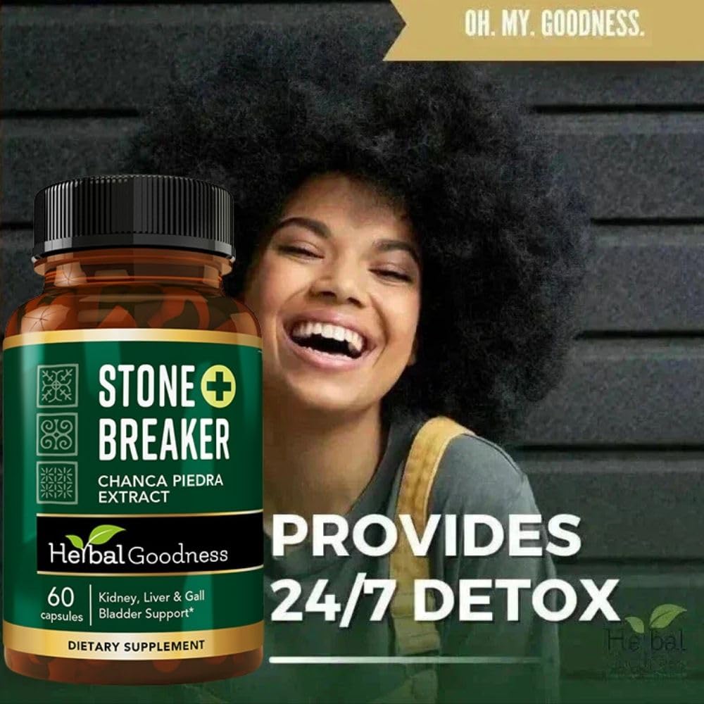 Herbal Goodness Chanca Piedra Capsules, 60 Count