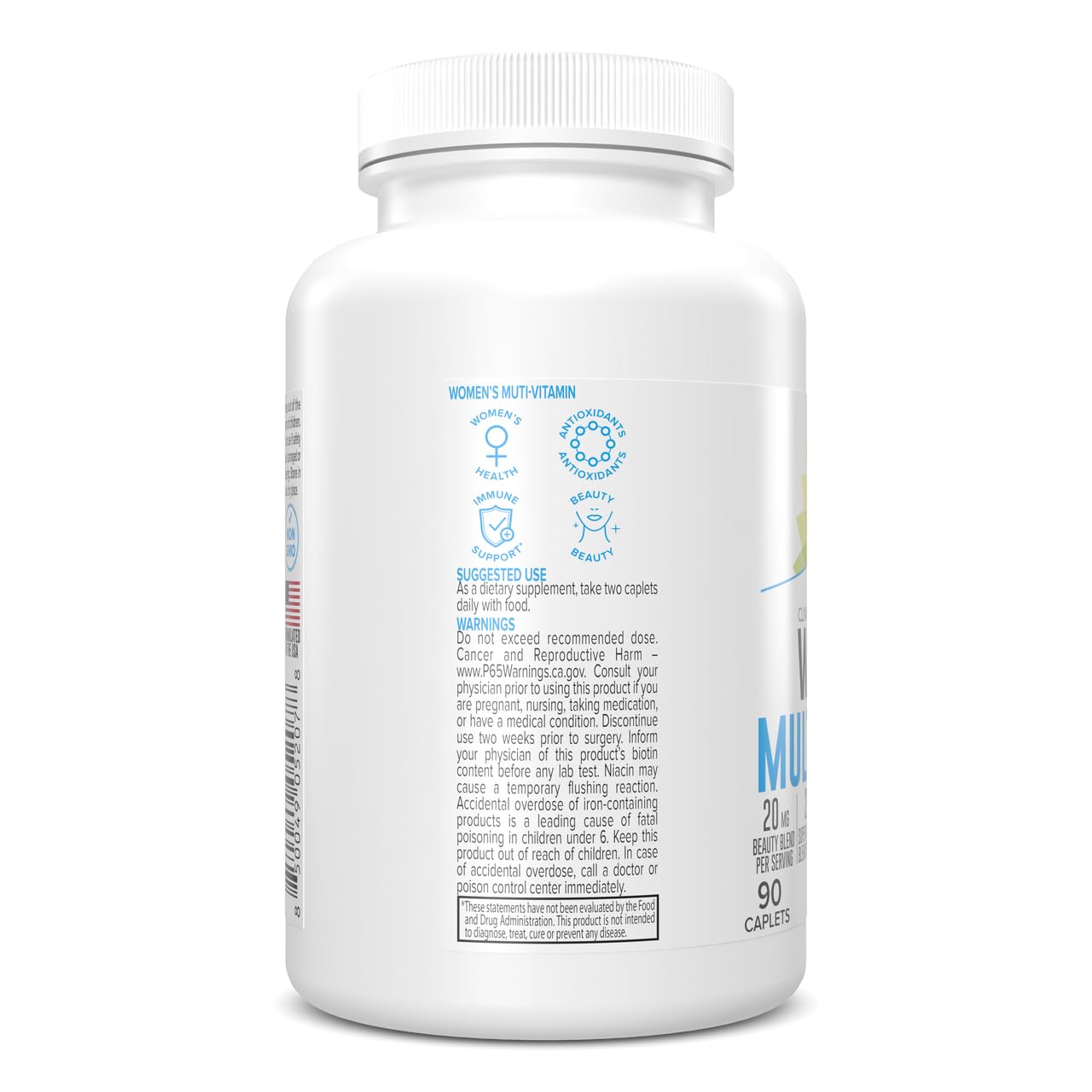 Portions Master Women's Multivitamin Caplet 60