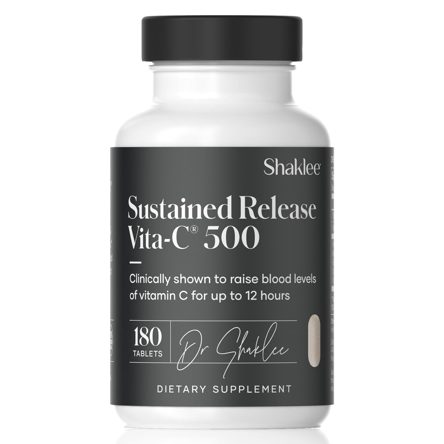 Shaklee Sustained Release Vita-C 500mg Tablet, 180 Tablets