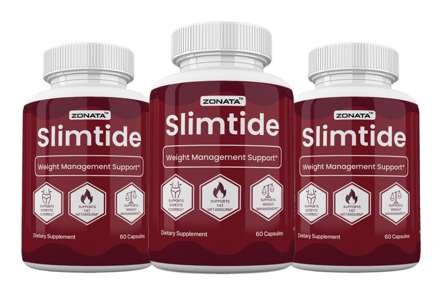 Zonata Slimtide Capsules, 180 Capsules