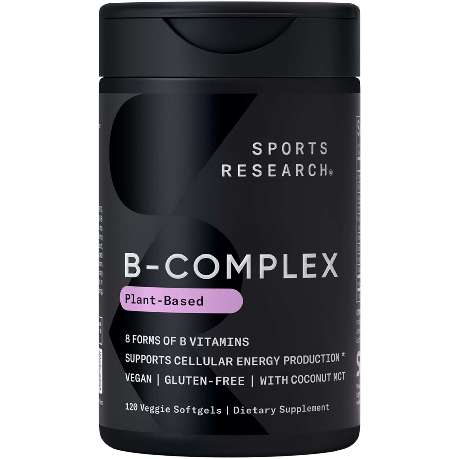 Sports Research Vitamin B-Complex Softgels 120