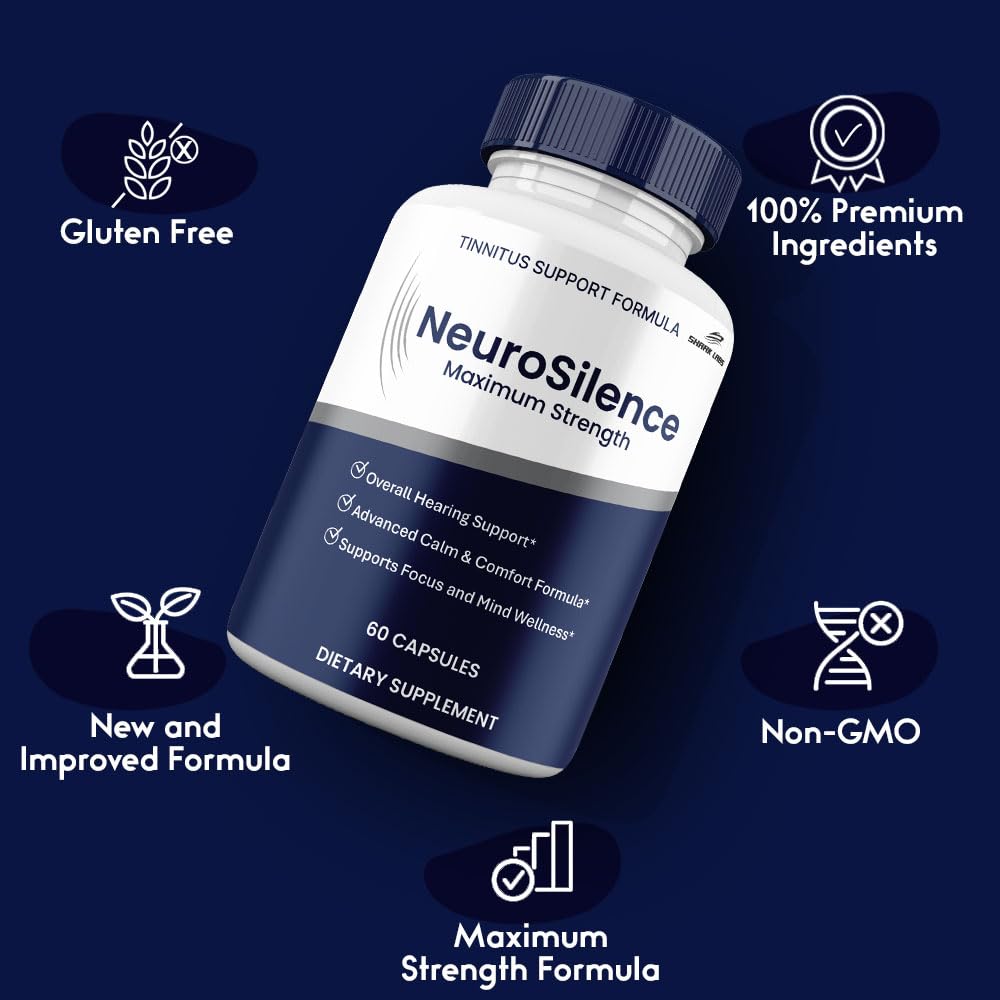 Shark Labs NeuroSilence 60 Capsules