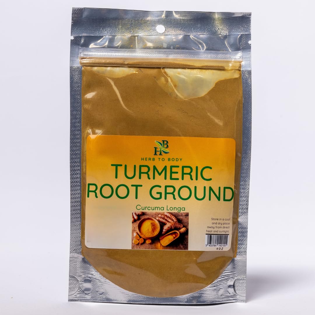 Herb To Body Turmeric Root Powder 4 oz