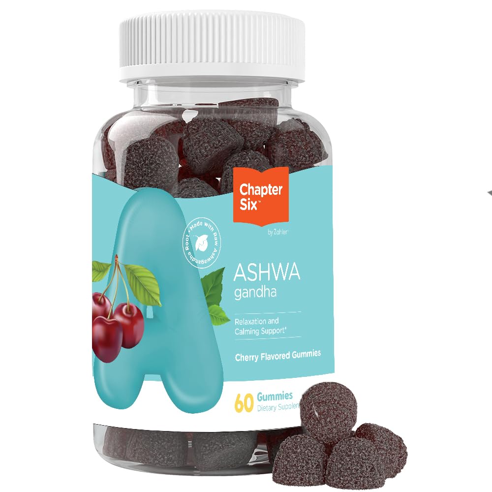 Zahler Ashwagandha Gummies 260mg Serving, 60 Count