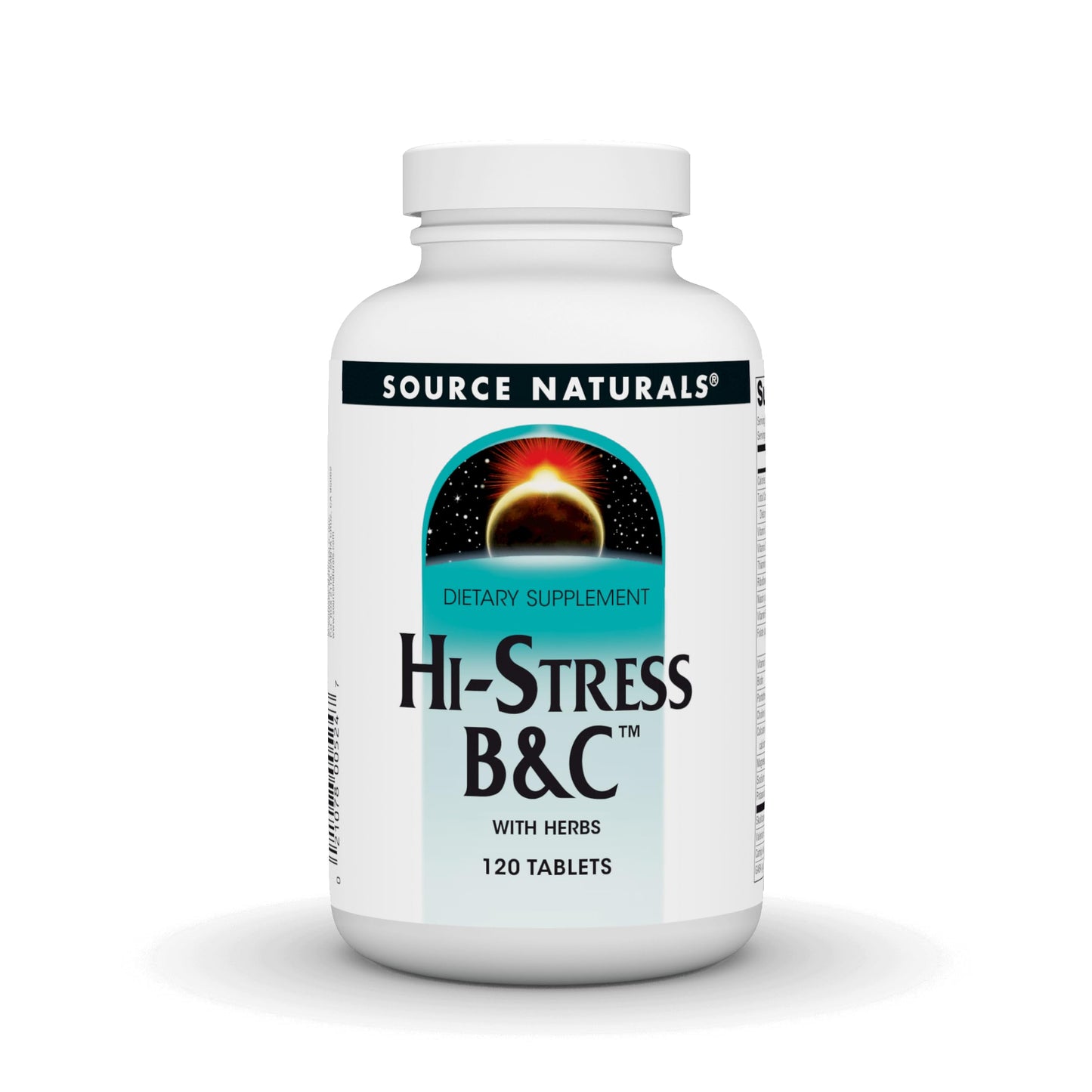 Source Naturals Hi-Stress B&C with Herbs Tablet 120