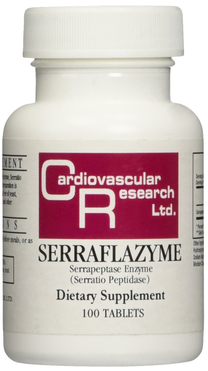 Cardiovascular Research Serraflazyme Tablet, 100