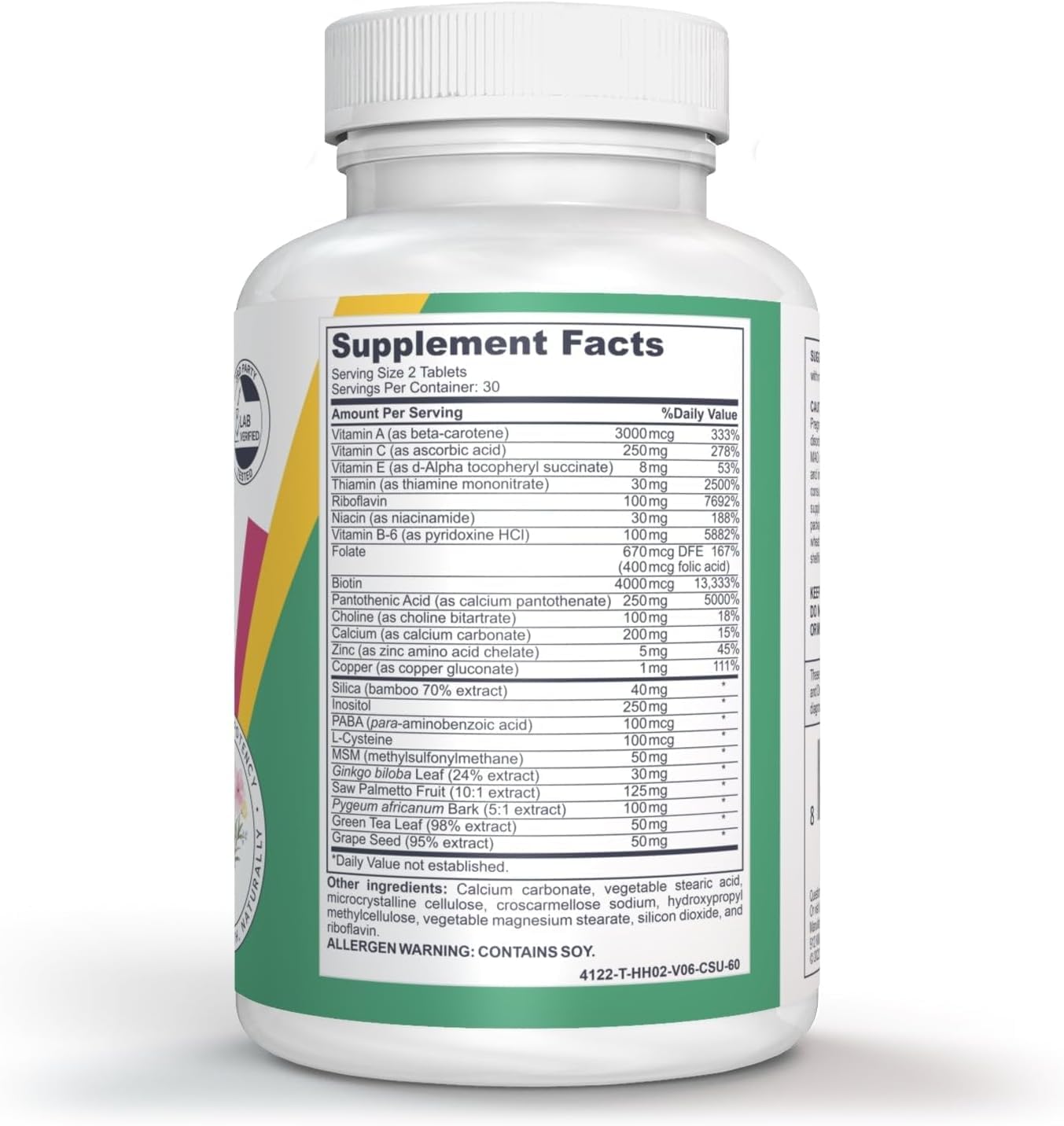 Logos Nutritionals Fabulous Hair 60 Tablets