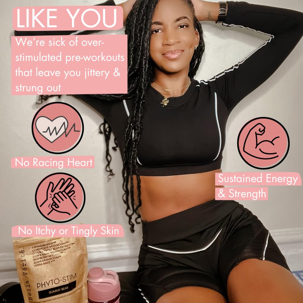 Bella Vérité Phyto Stim Pre Workout Powder 6.34 oz