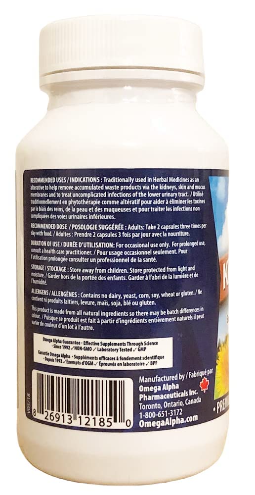 Omega Alpha Kidney Plus Capsule, 90 Capsules