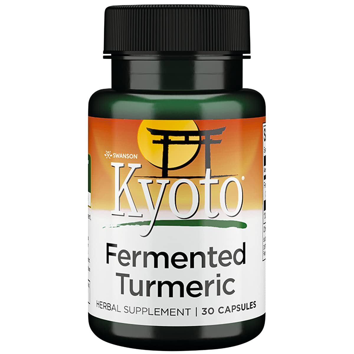 Swanson Kyoto Fermented Turmeric Capsules 30