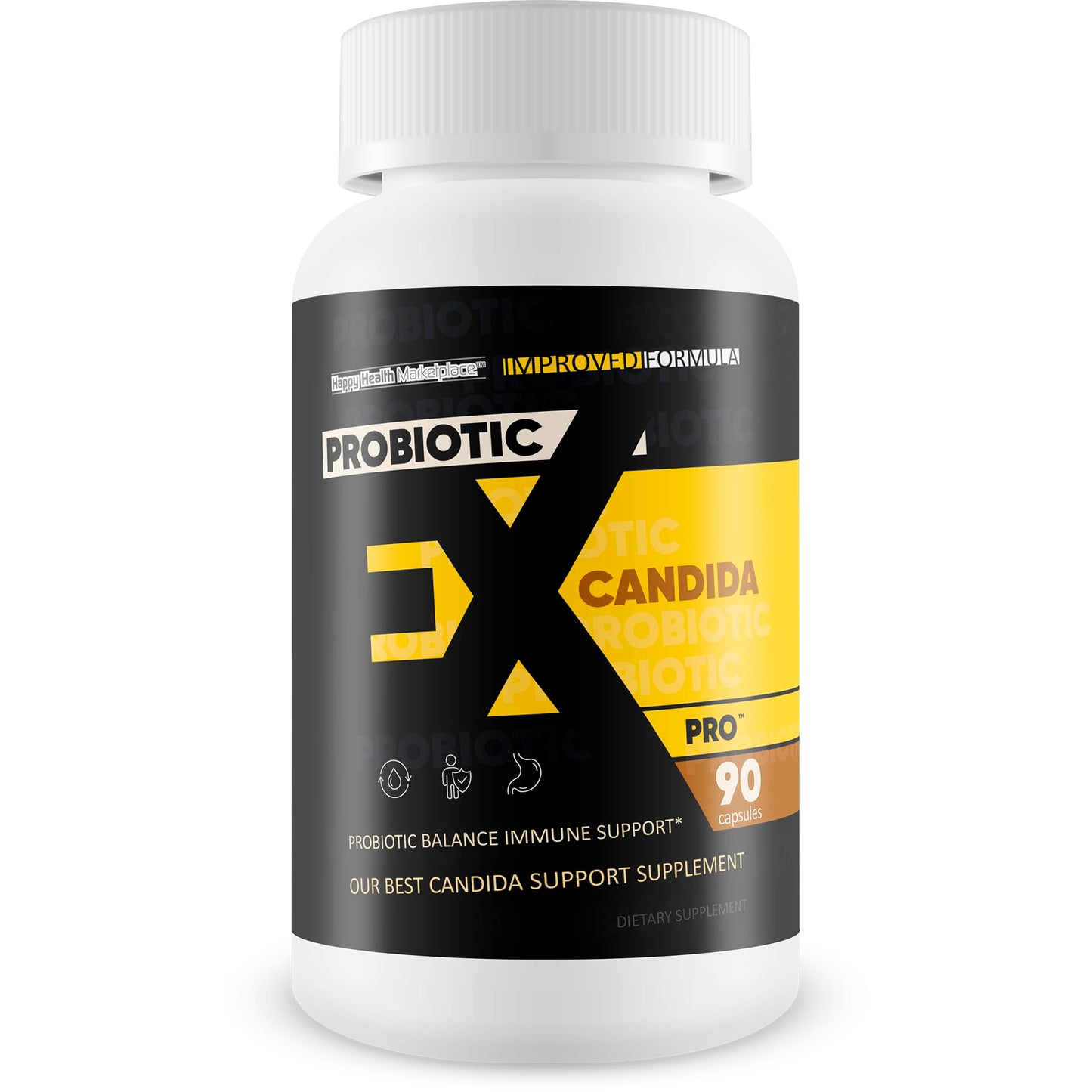 Happy Health Marketplace Probiotic Ex-Candida Pro Capsule, 60 Count