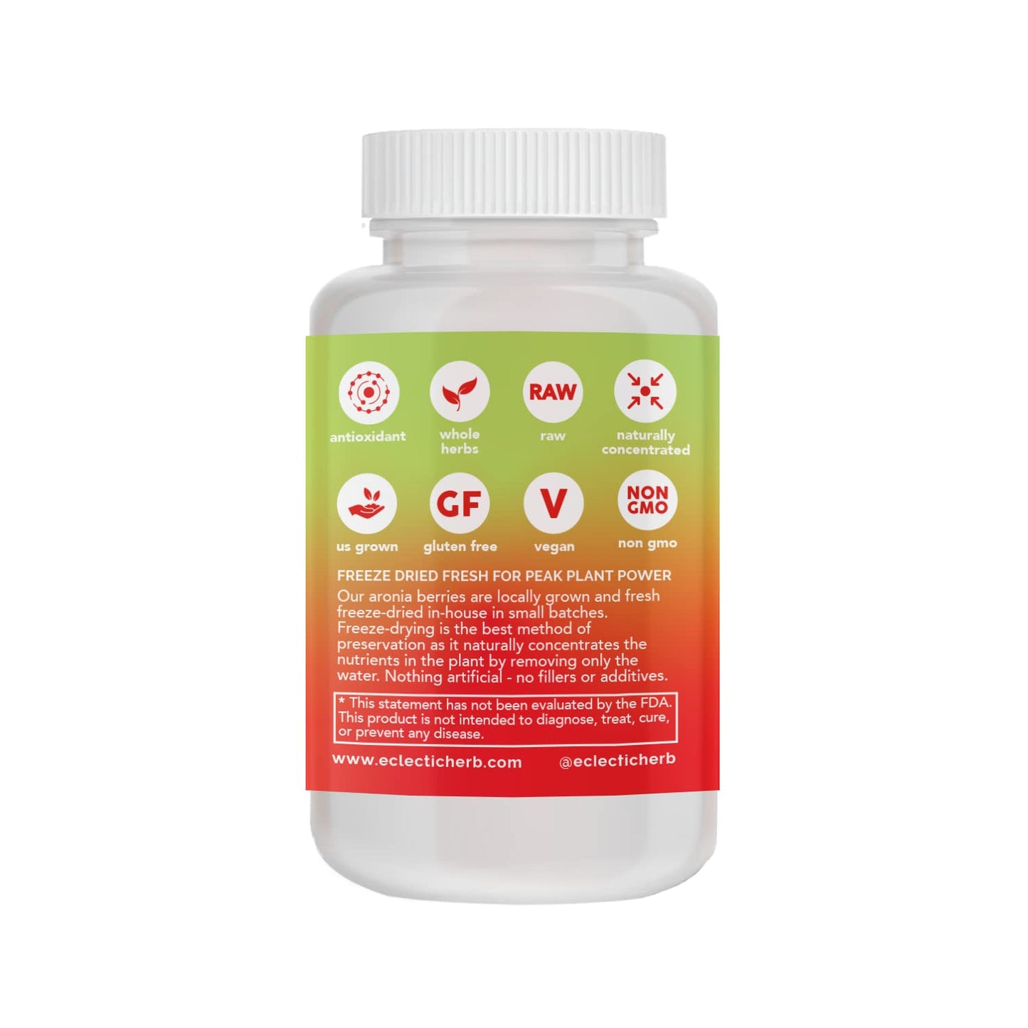 ECLECTIC INSTITUTE Black Raspberry Fdv Capsule 90 Count