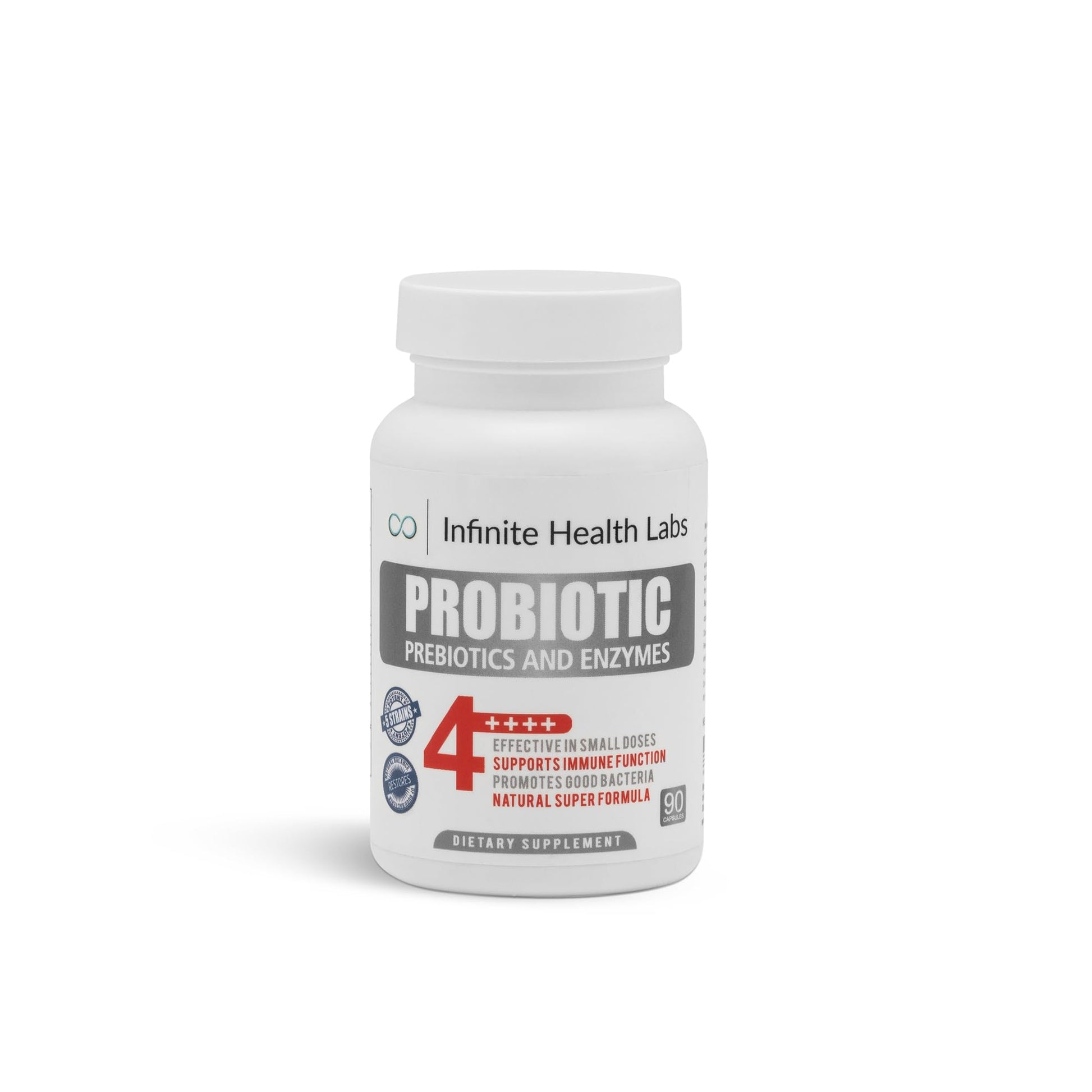 Infinite Health Labs Probiotic Supplement Capsule 90 Count