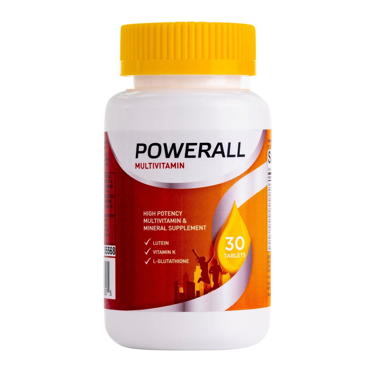 U.S. Health Club PowerAll Adult Multivitamin for Men & Women 30 Tablets