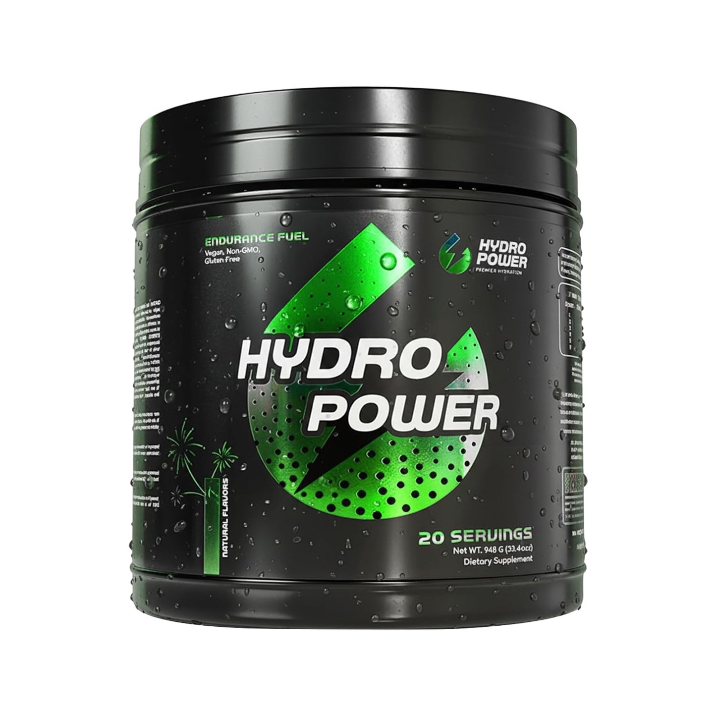 Hydro Power Endurance Fuel High Carb Supplement Powder, 34 Servings