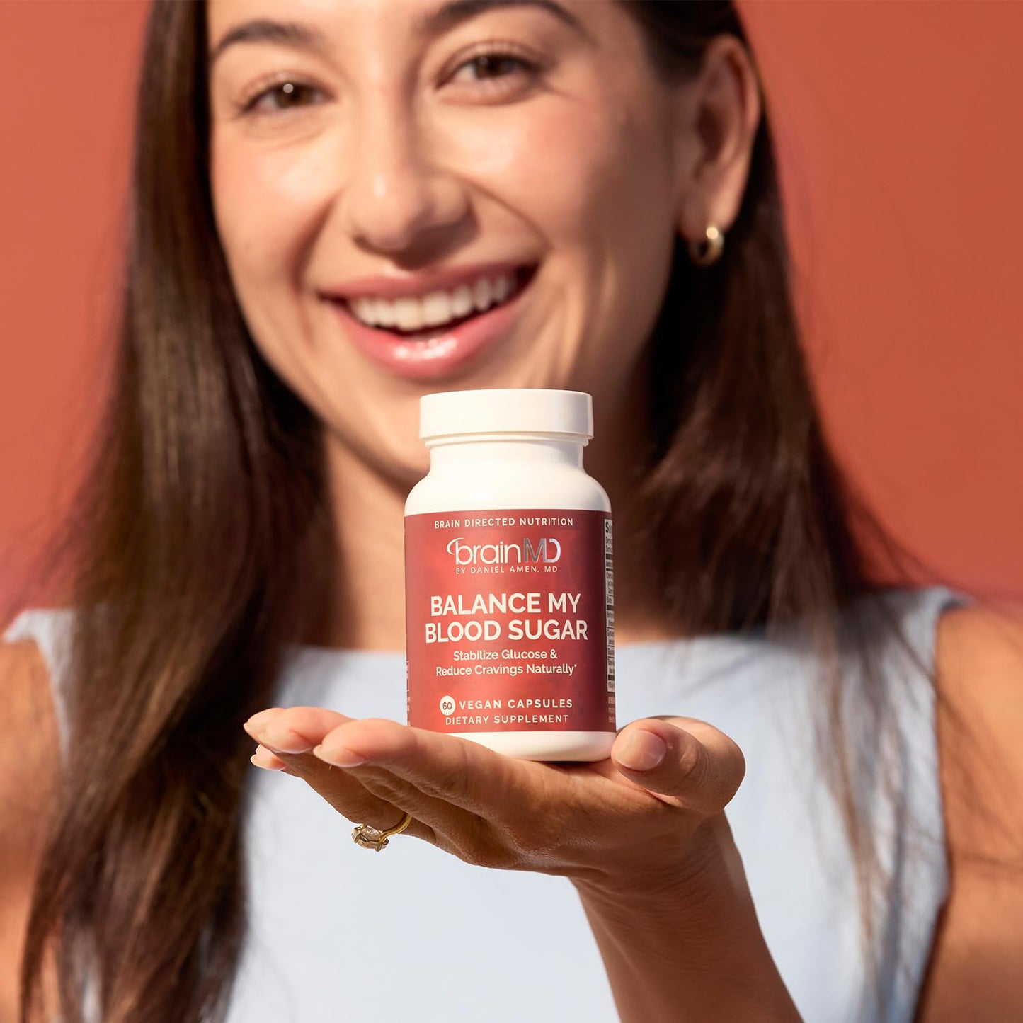 BRAINMD Balance My Blood Sugar Metabolic Wellness Supplement 60 Capsules