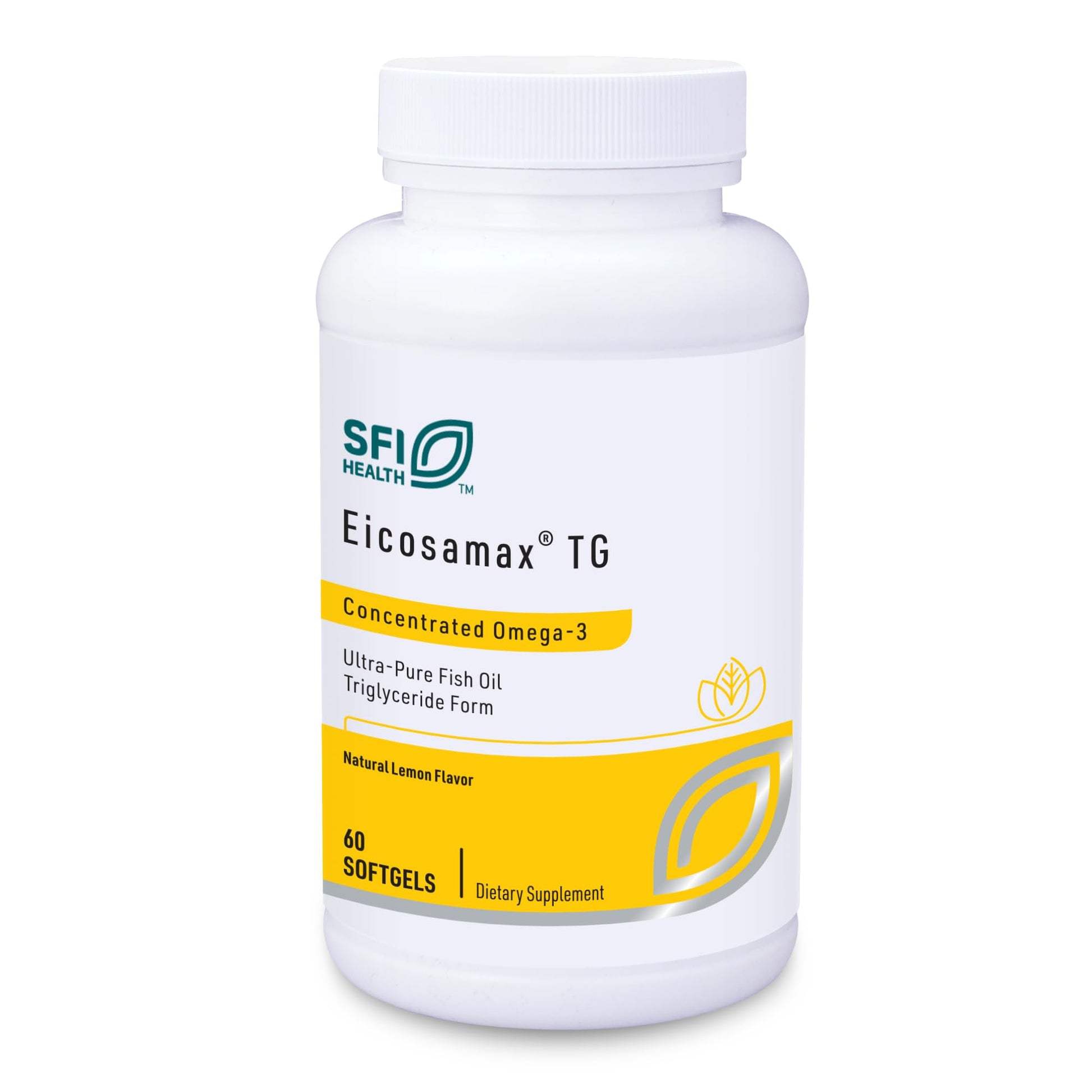 SFI Health Eicosamax TG Fish Oil Softgels, 60