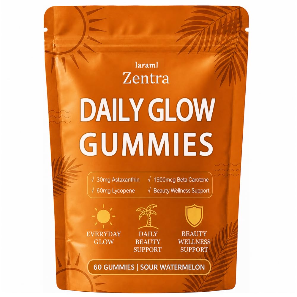 IaramI Zentra Daily Glow Gummies 60 Count