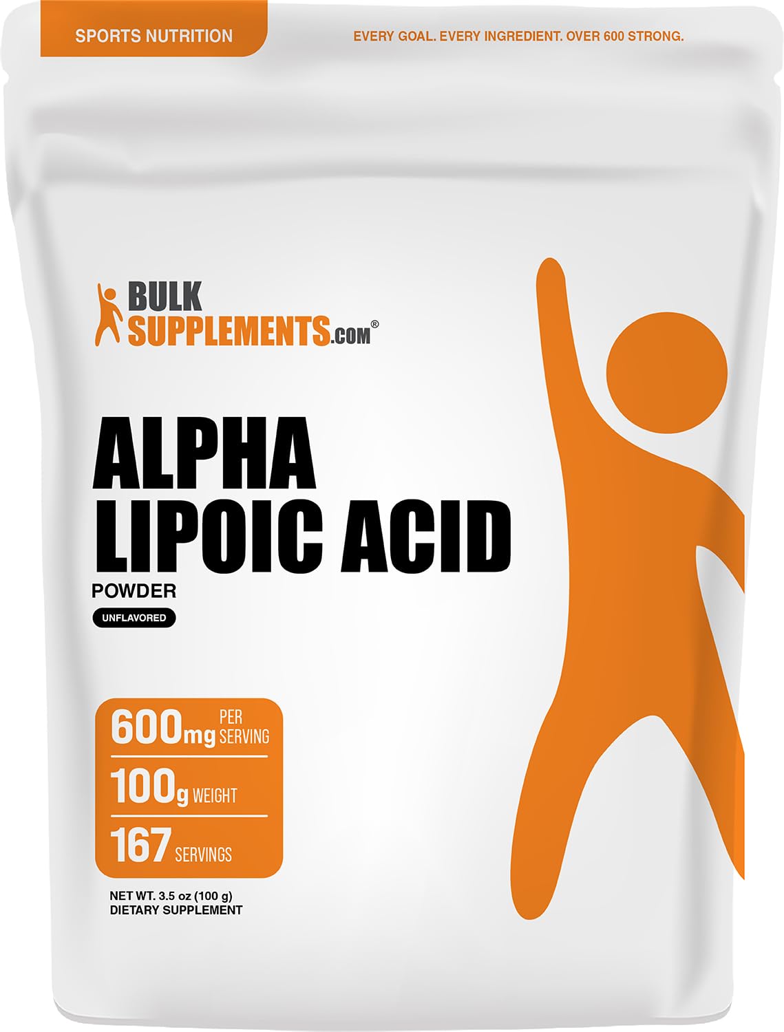 BulkSupplements Alpha Lipoic Acid Powder 3.5 Ounce