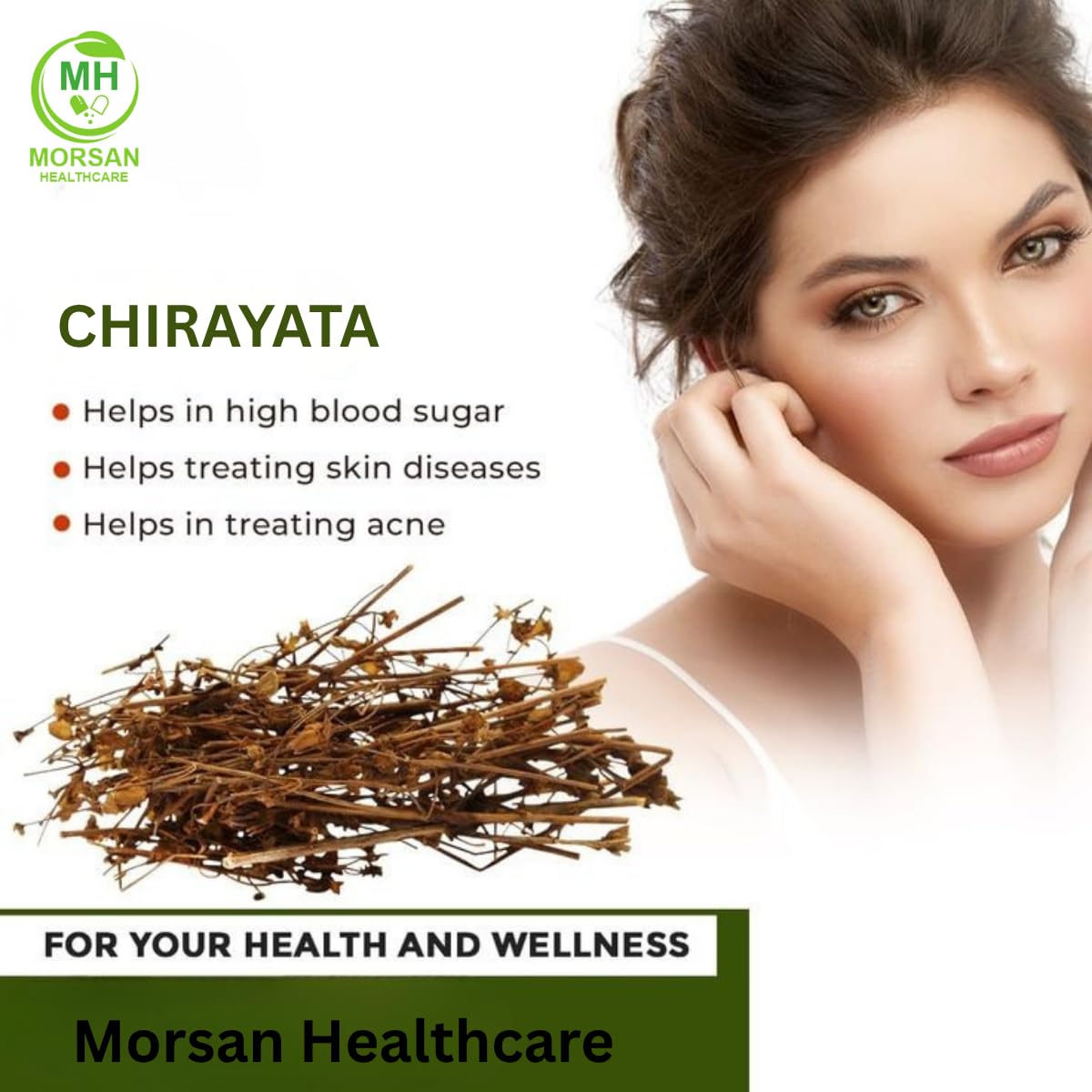 Morsan Healthcare Chirayata Capsules 60 Count