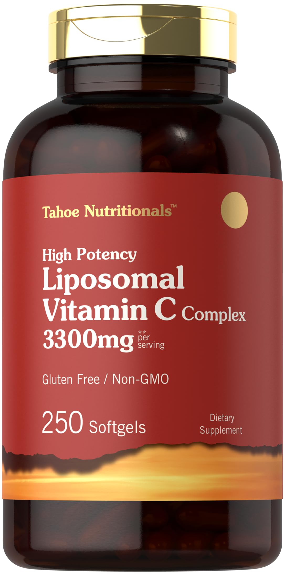 Tahoe Nutritionals Liposomal Vitamin C Complex Softgels 250 Count