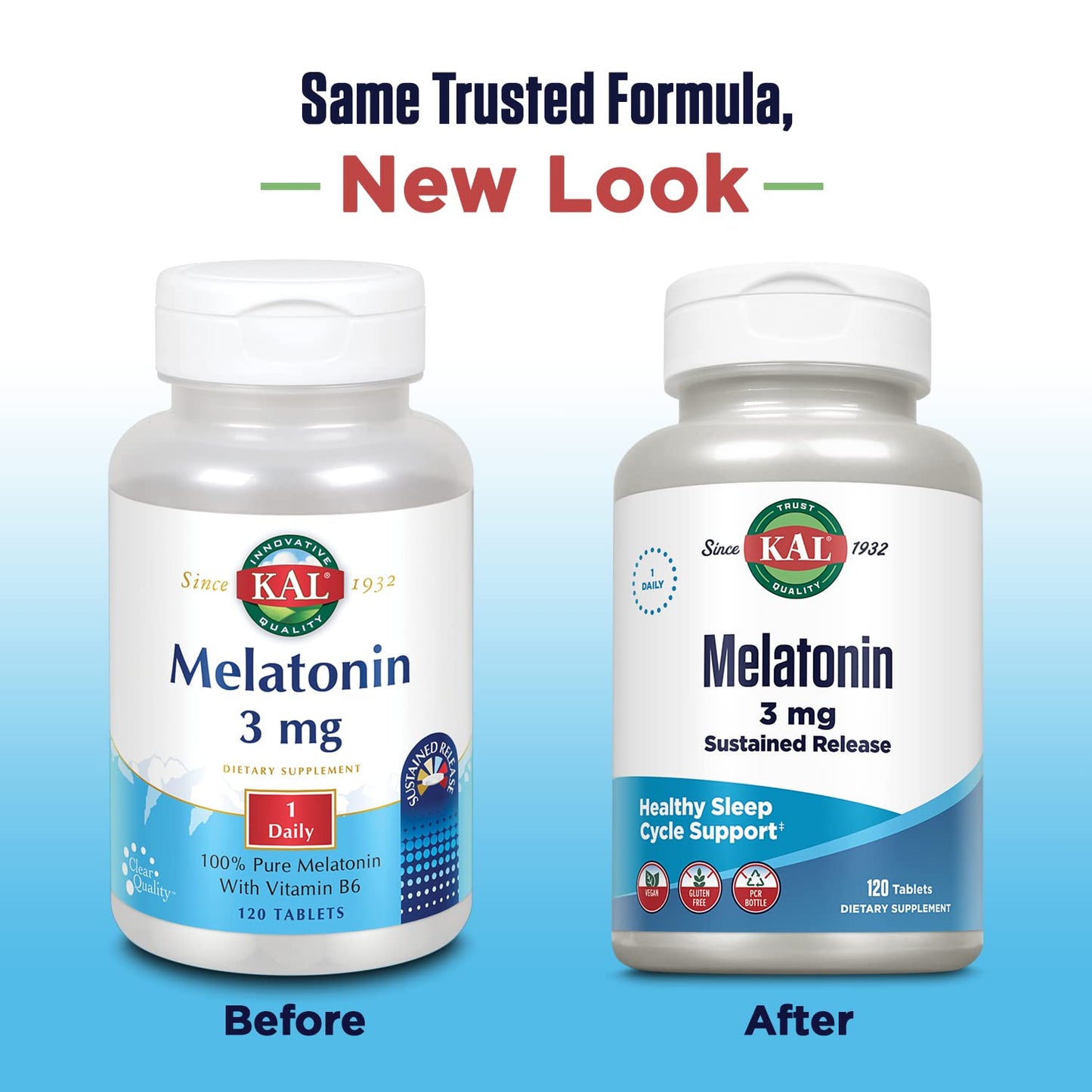 KAL Melatonin 3mg Tablet, 120 Count