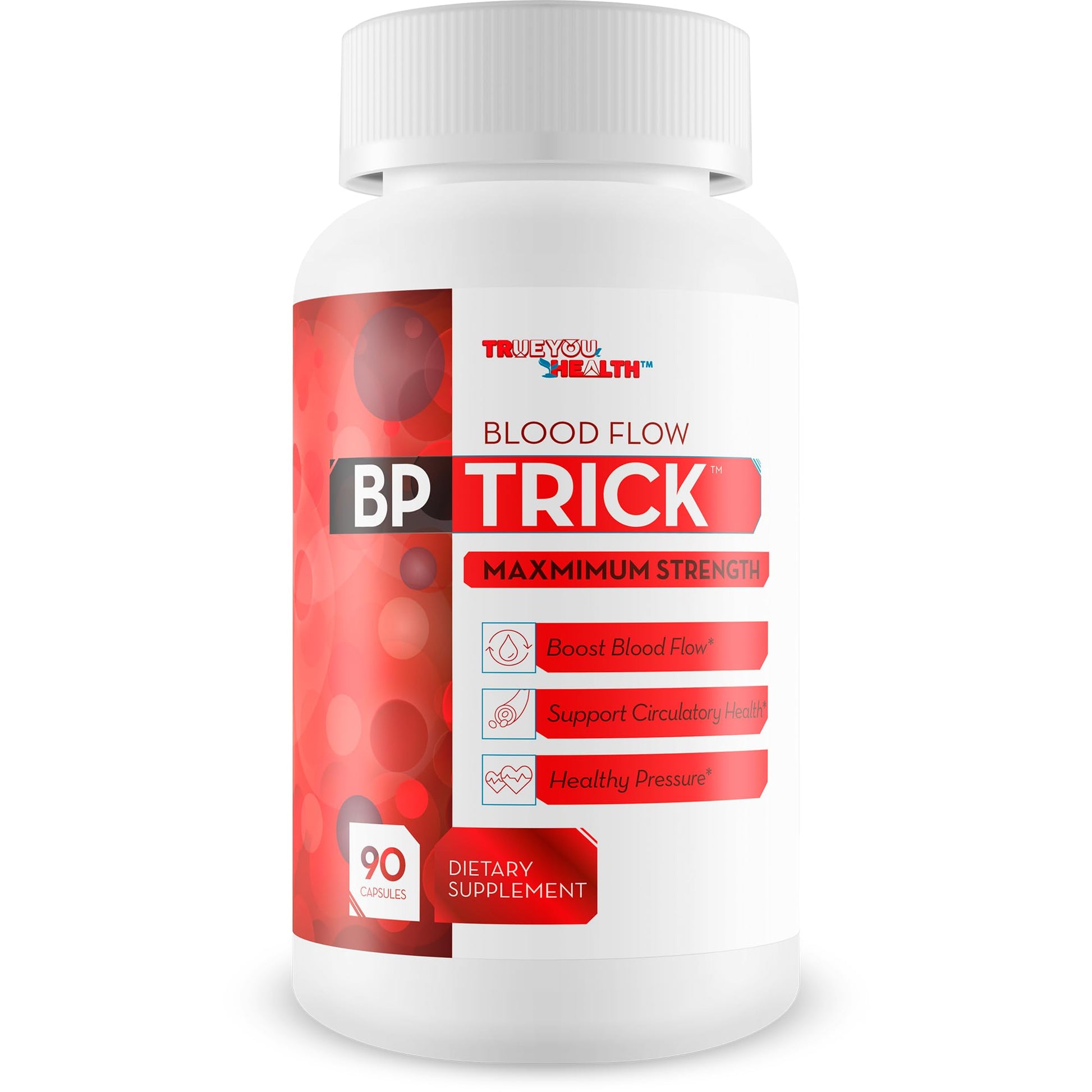 True You Health BP Trick Blood Flow Booster Capsule, 90 Capsules